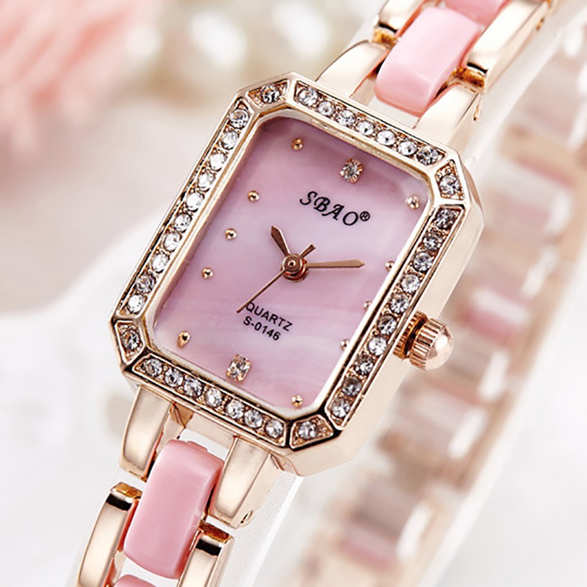 Đồng Hồ Nữ SBAO 0146 Dây Thép
