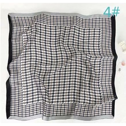 Khăn Choàng Lụa In Hình Vuông 70CM (27.5*27.5 Inches) WJ1026-52