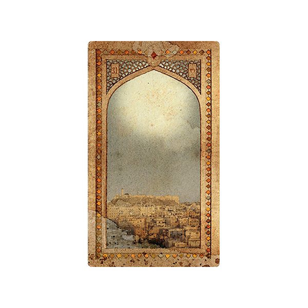 Bộ Bài Old Arabian Lenormand Thế giới tiên tri cổ của người Ả Rập 36 Lá Bài C274