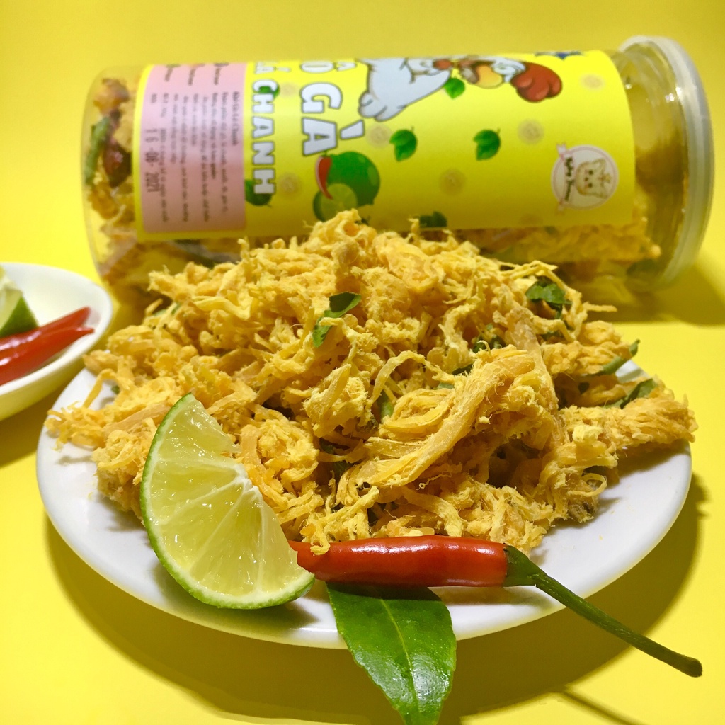 Khô Gà Lá Chanh 300g Gà Khô Lá Chanh 300g Loại 1 Ăn Vặt Ngỗng Đồ Ăn Vặt Hà Nội Vừa Ngon Vừa Rẻ, An Toàn VSTP | BigBuy360 - bigbuy360.vn