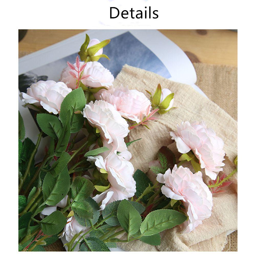 KUNHEV Bó Hoa Mẫu Đơn Giả Trang Trí