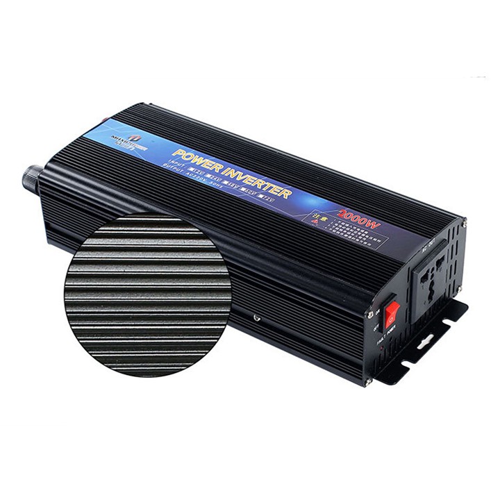 Bộ đổi nguồn 12v lên 220v Kích điện 2000W
