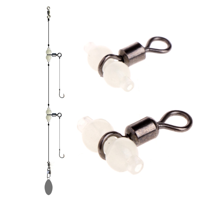 Set 10 đầu nối móc câu cá 3 chiều