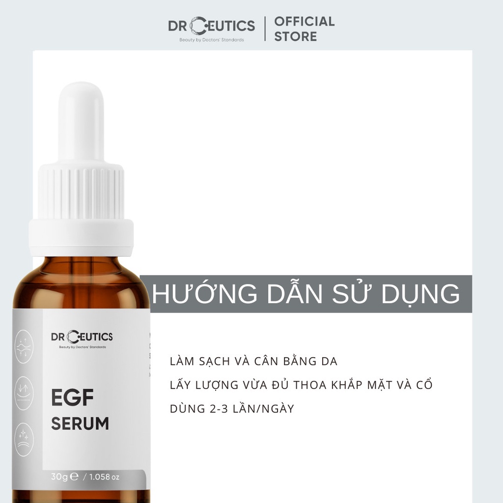 Tinh Chất EGF DrCeutics Phục Hồi Và Trẻ Hóa, Chống Lão Hóa Da Serum 30ml