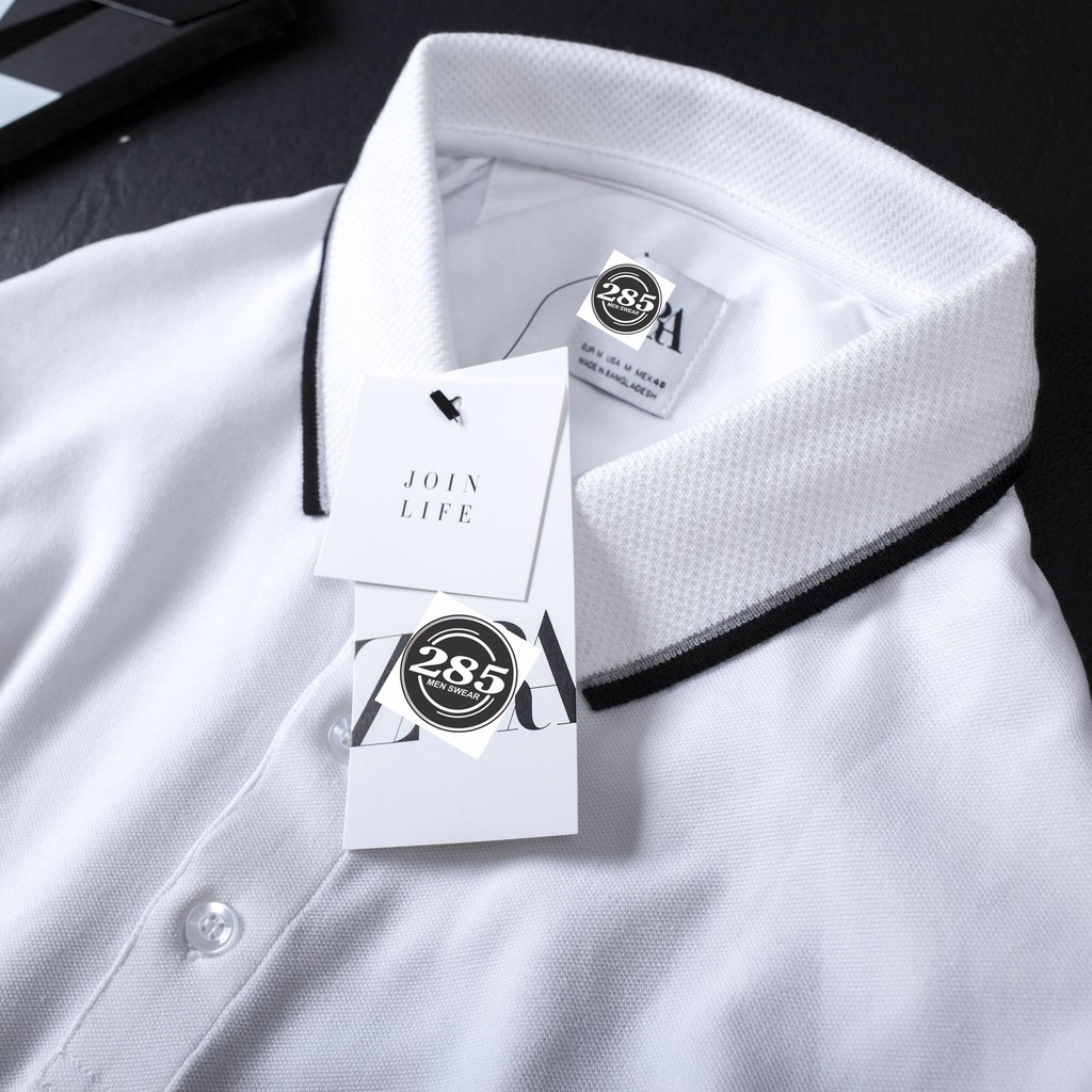 POZR1Áo Thun có cổ Z.R Pique SlimFit siêu đẹp siêu chất4 màu siêu chất cực đẹp đẹpcháyhàng vài mã rồi anh em