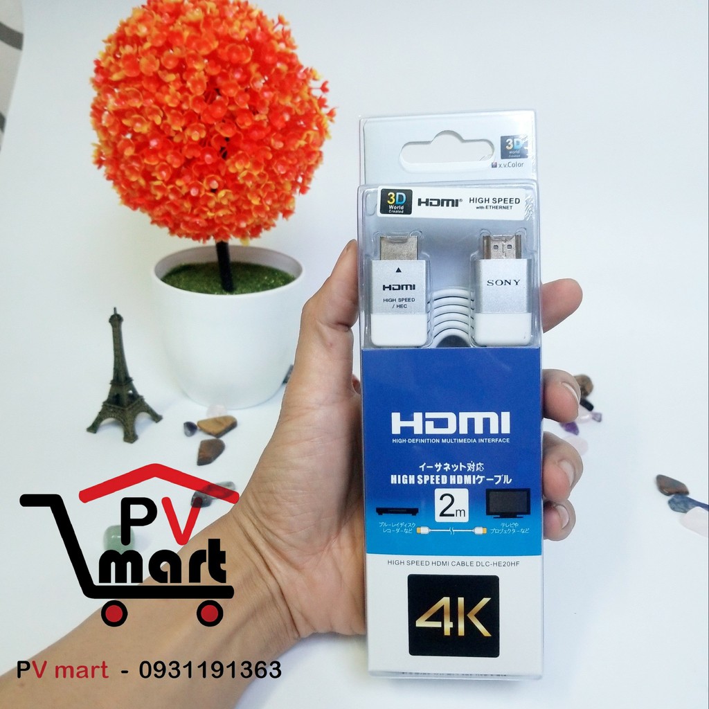 Dây HDMI SONY - Cáp HDMI SONY cao cấp