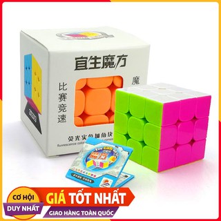 Rubik 3x3 QiYi Mofangge. Rubic 3 Tầng Stickerless