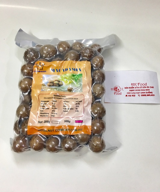 Quả Macca Úc 500g - kèm cậy tách