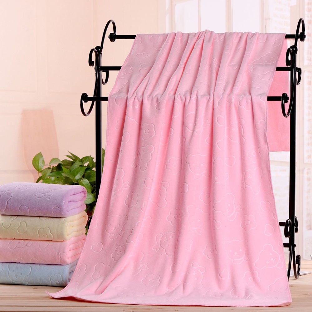 Khăn Tắm Chất Liệu Microfiber Kích Thước 70 * 140cm
