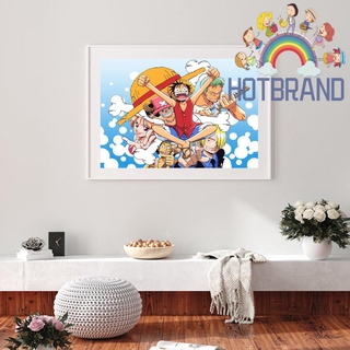 Bộ Tranh Đính Đá 5d Tự Làm Hình One Piece Độc Đáo