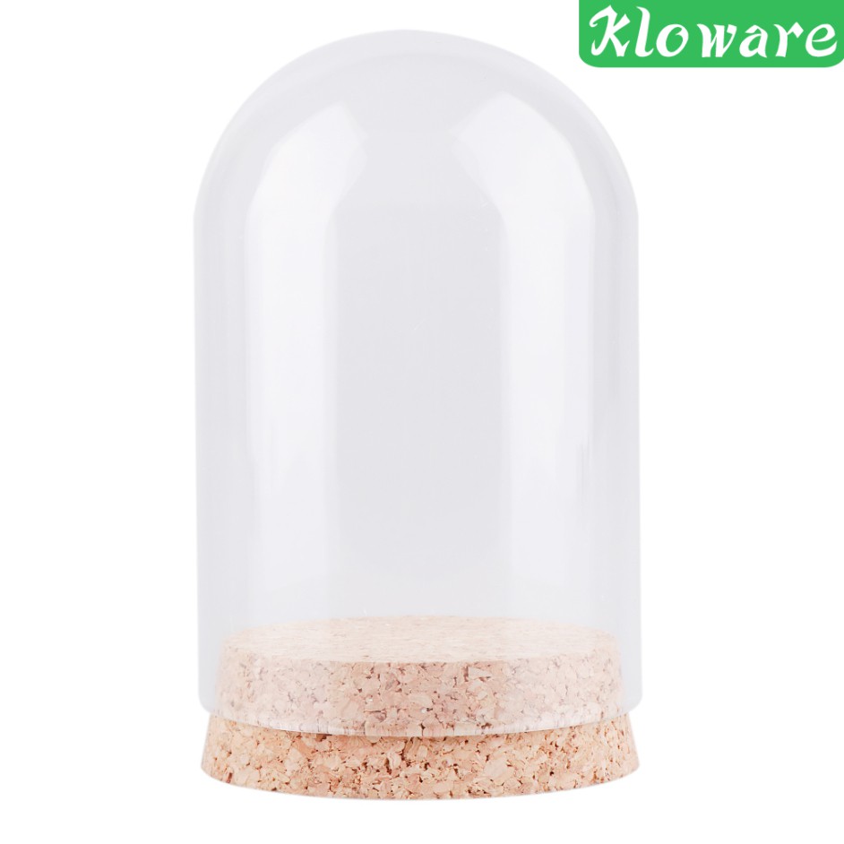 Bộ 10 Phụ Kiện Trang Trí Hình Bán Cầu Thủy Tinh