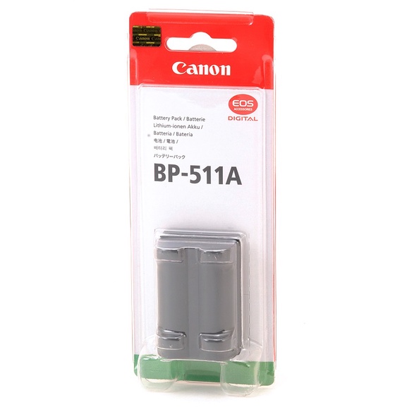 Bộ 01 pin Canon BP-511A + 01 sạc Canon CB - 5L - Hàng nhập khẩu