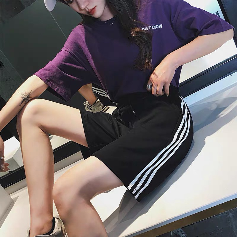 [Quần Unisex] Quần short 3 sọc line siêu hot | BigBuy360 - bigbuy360.vn