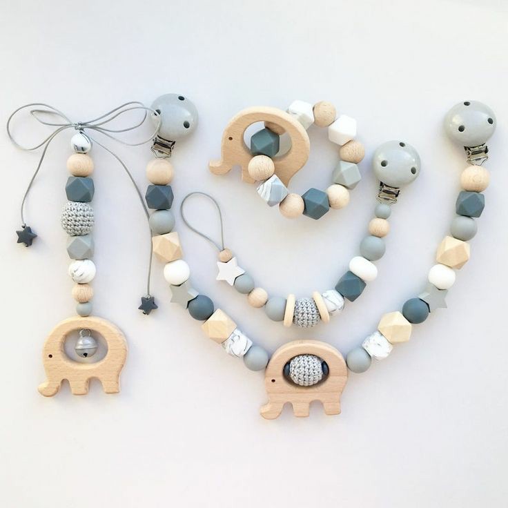 Vòng gỗ làm lục lạc, đồ chơi cho bé