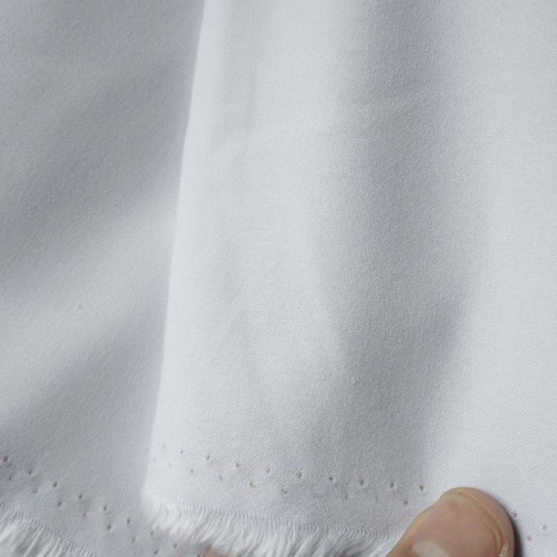 Vải Kate FO Trắng May Đồ Blouse Trắng Bác Sĩ Y Tá