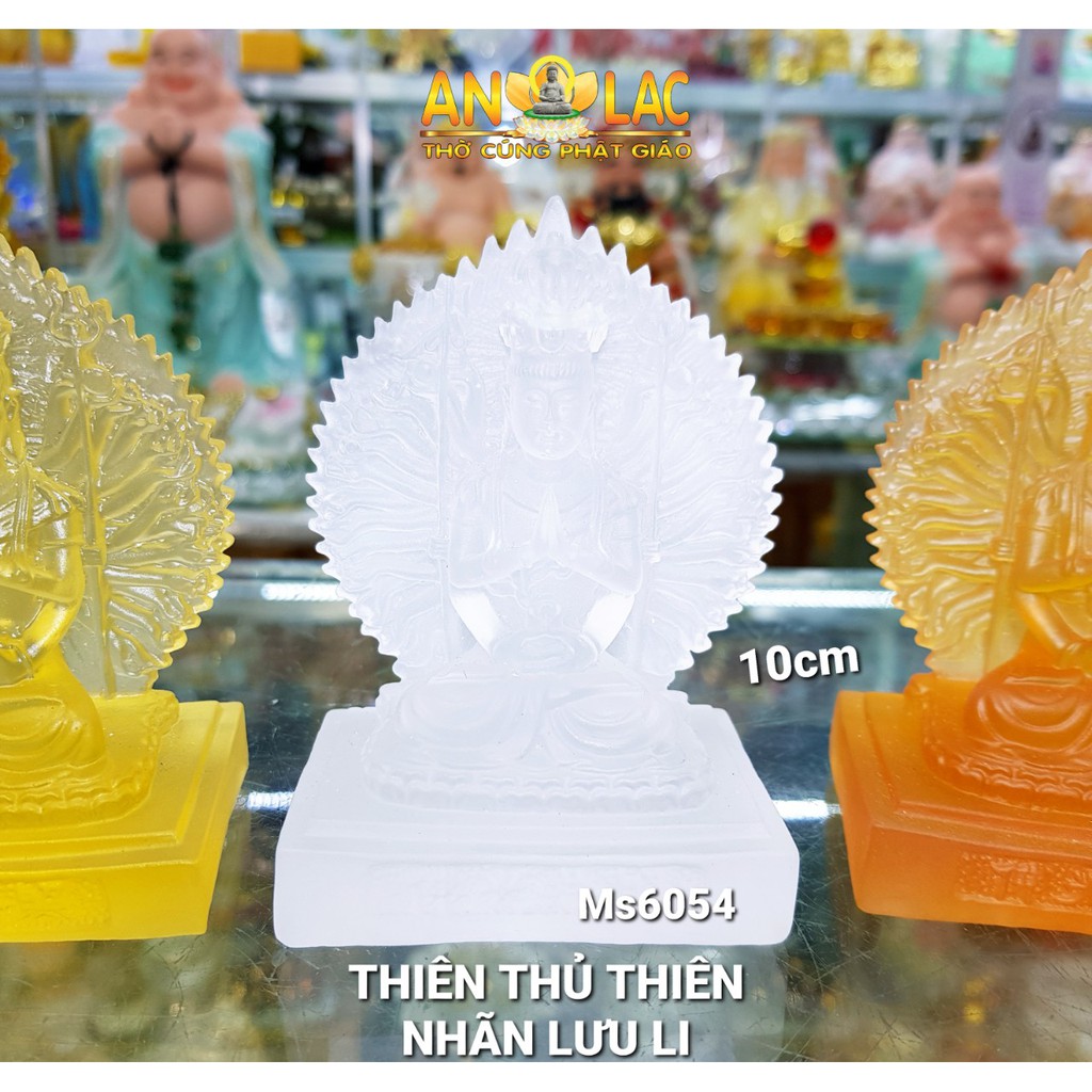 Tượng Thiên Thủ Lưu Ly SU 10cm