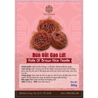 Bún vắt gạo lứt gói 500g