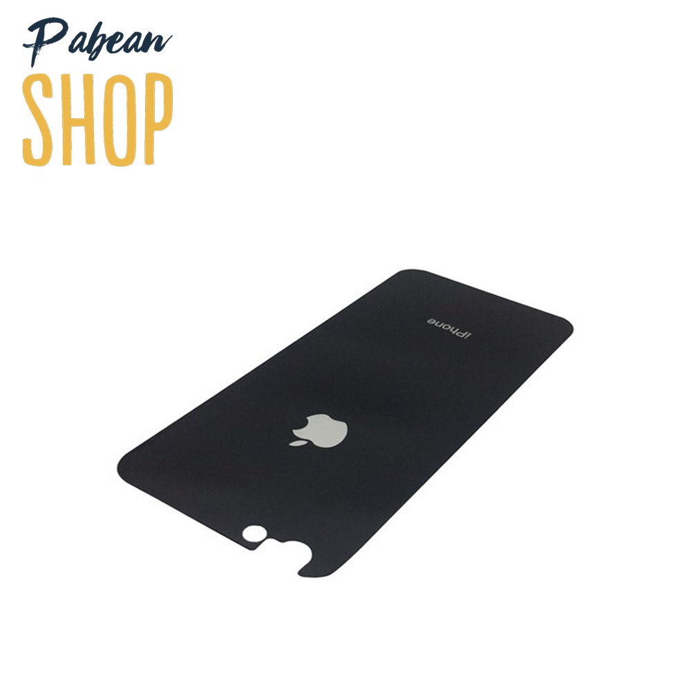 [ NHIỀU MẦU] Kính Cường Lực Mặt Sau Lưng Màu dành cho iPhone 6 -> X