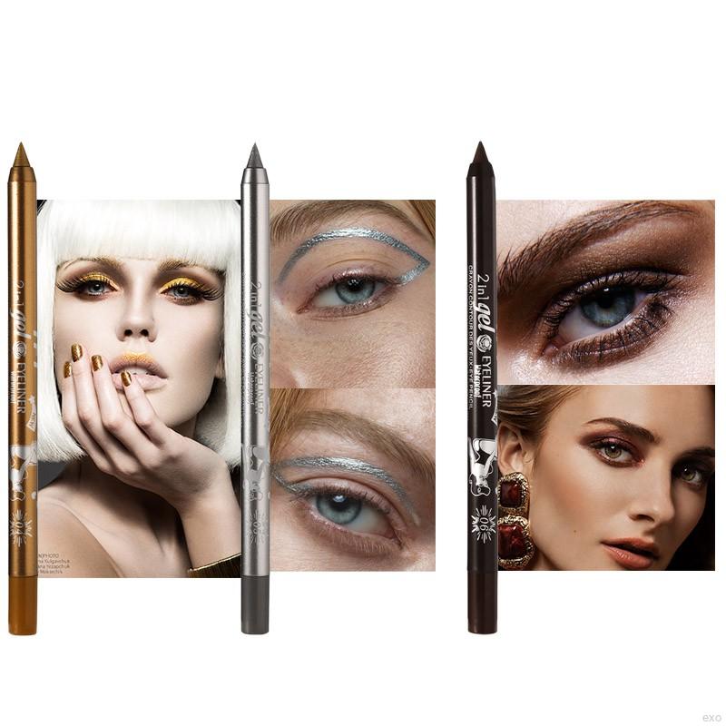 Bút Kẻ Mắt Chống Thấm Nước Không Nhòe Dễ Lên Màu Nhiều Màu Sắc