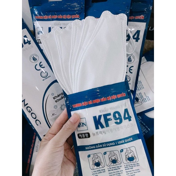 Set 50c khẩu trang Duy Ngọc KF94 hàng lô cũ dày dặn, 4 lớp kháng khuẩn 😷