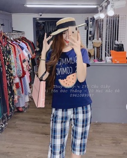 Bộ nữ dưa hấu