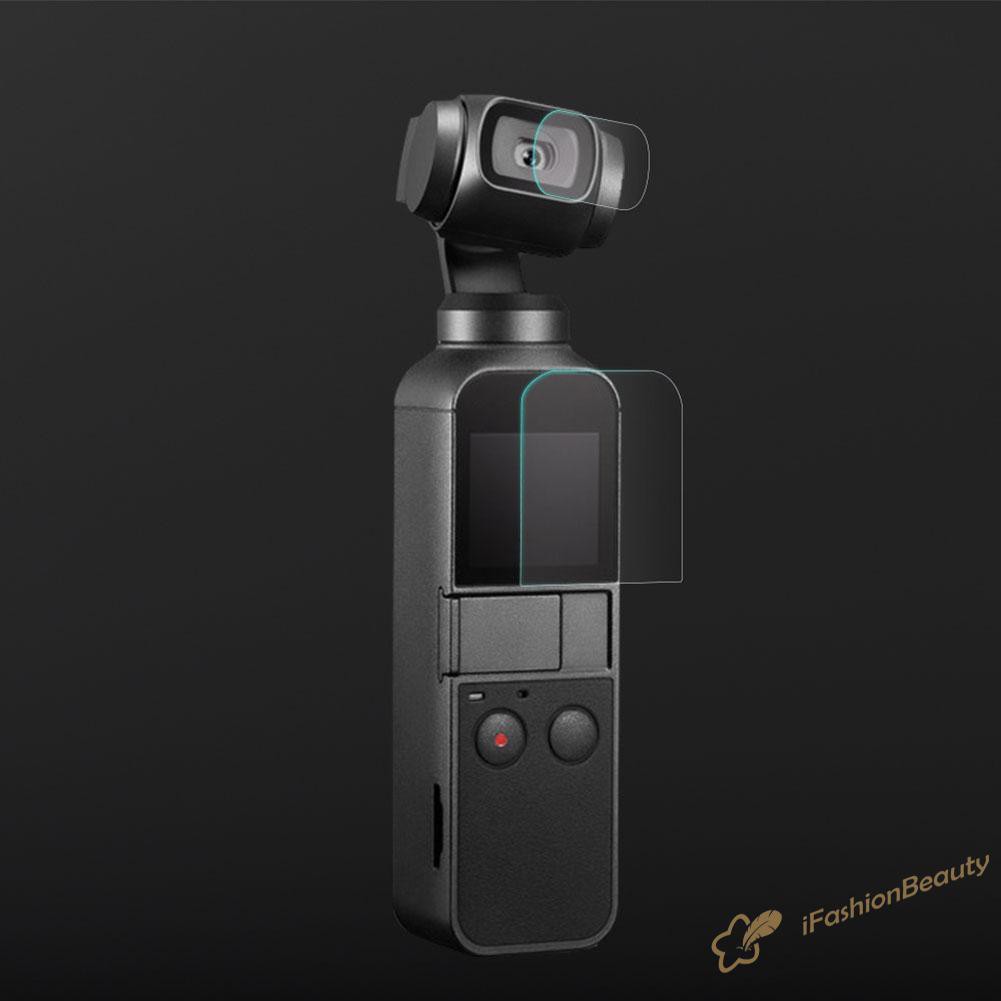 3 Miếng Dán Bảo Vệ Camera + 3 Miếng Phim Cho Camera Dji Osmo Pocket