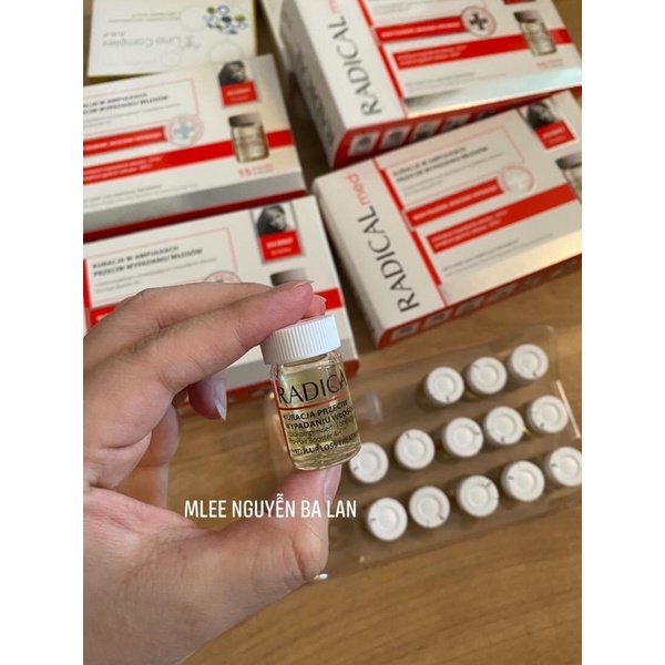 Tinh Chất Giúp Ngừa Rụng Tóc Nữ /Nam- Farmona Radical Med Anti Hair Loss Ampoule Treatment 15x5ml