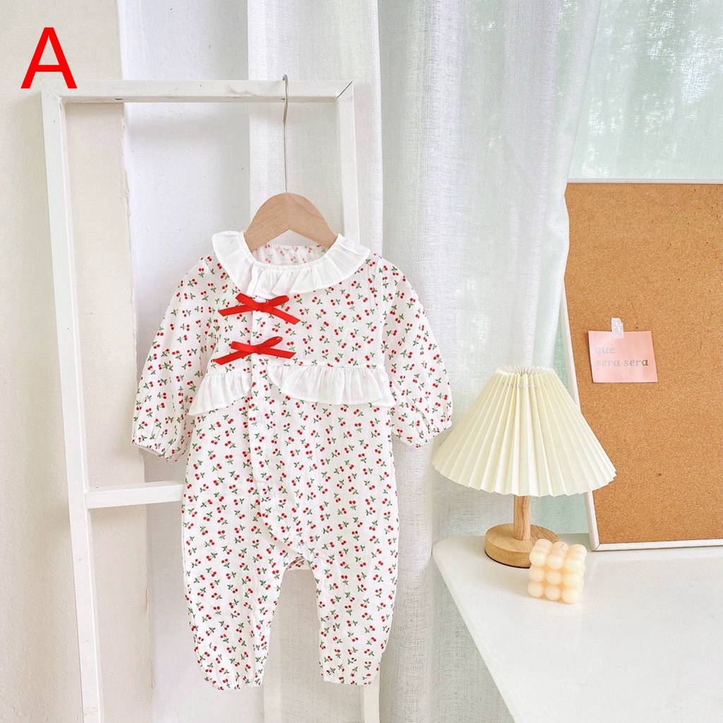 Áo Liền Quần Sanlutoz Vải Cotton Tay Dài Thời Trang Dễ Thương