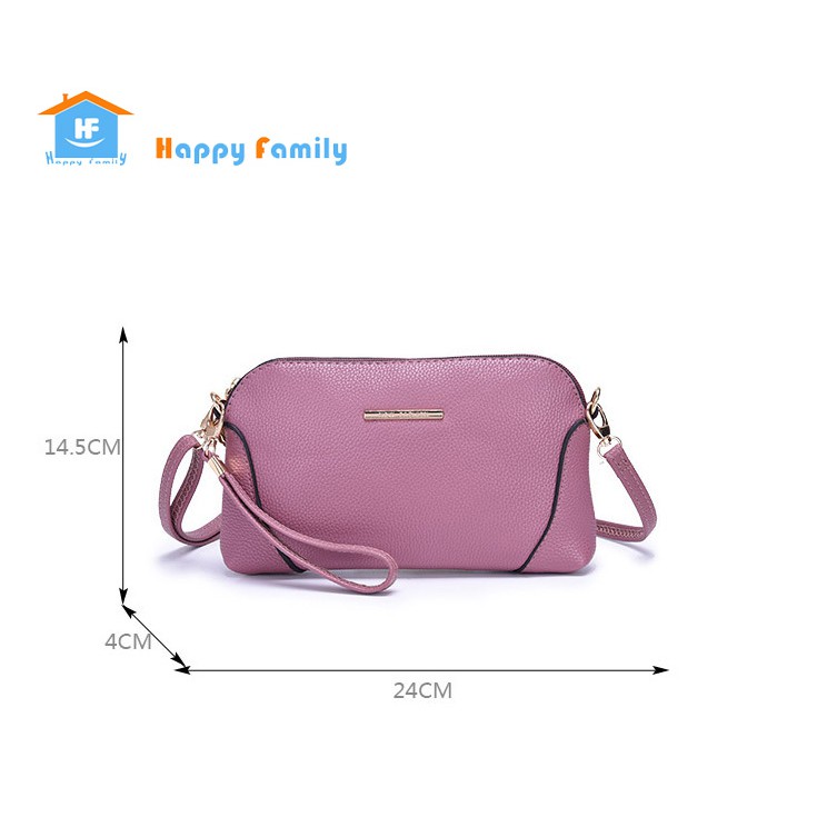 Túi đeo chéo cầm tay nữ hai quai hai phong cách 2 in 1