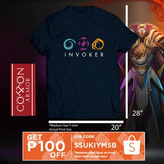 ÁO GAME Dota 2  🔥SALE SỐC🔥Ao Thun Dota 2 Invoker Thiết Kế Đẹp