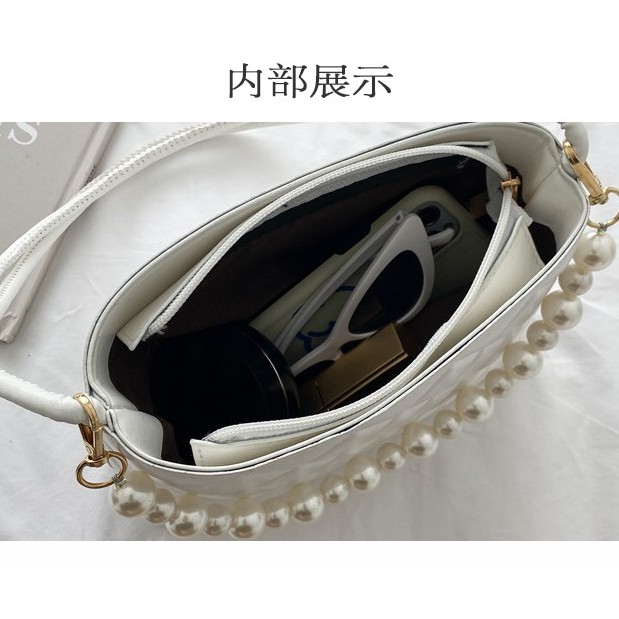Túi Đeo Chéo Nhỏ Đính Ngọc Trai Thời Trang Mùa Hè Cao Cấp Phổ Biến