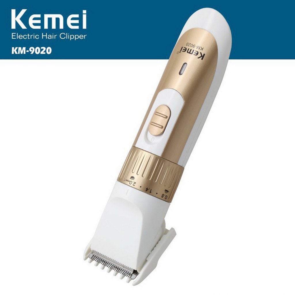 Bộ tông đơ Kemei KM-9020 có thể tái sạc tiện dụng cho nam và nữ