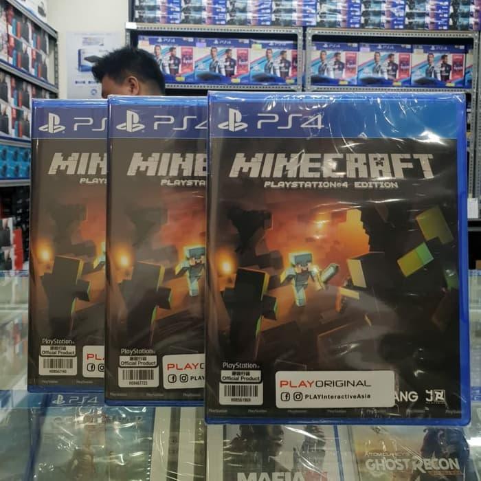 Đĩa Cd / Dvd Game Minecraft Ps4