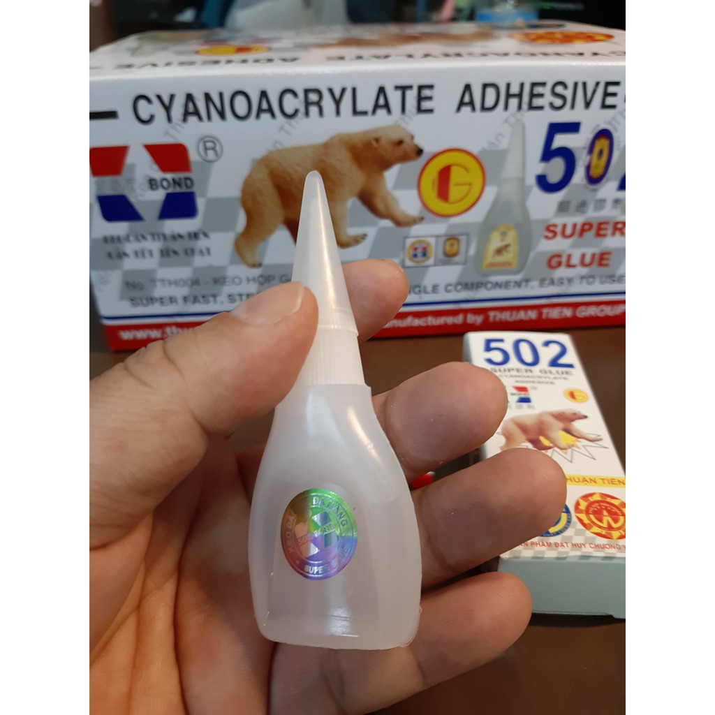 3 Hộp Keo 502 Con Gấu G