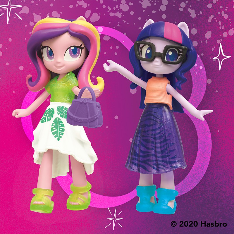 [Mã LIFEMKD3 giảm 100K đơn 499K] Đồ Chơi MY LITTLE PONY Cặp Đôi Equestria Girl Thời Trang F1587