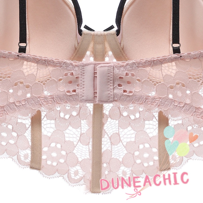 DUNEA Set Áo Ngực &amp; Quần Lót Nữ Dây Mảnh Gợi Cảm