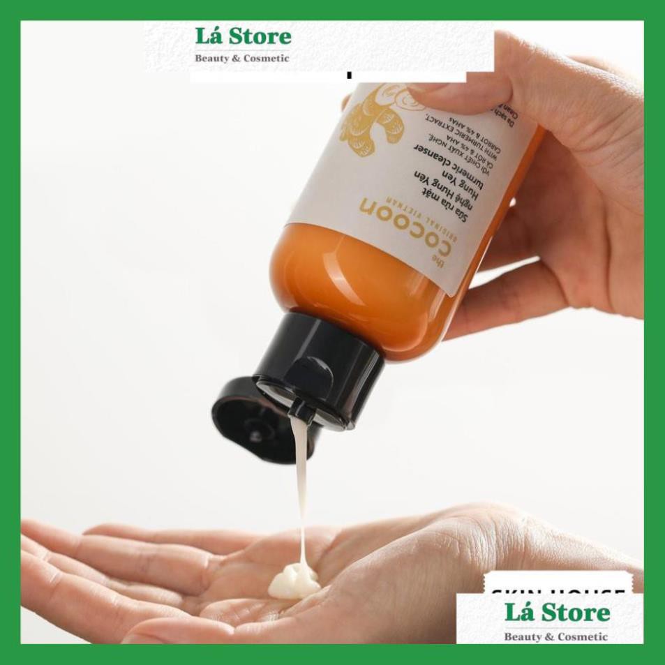 Sữa rửa mặt Nghệ Cocoon  - Sữa rửa mặt nghệ Hưng Yên cocoon 140ml sáng mịn mờ thâm | BigBuy360 - bigbuy360.vn