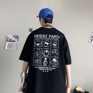 Áo thun tay lỡ Friday party 🥰🥰🥰😚☺