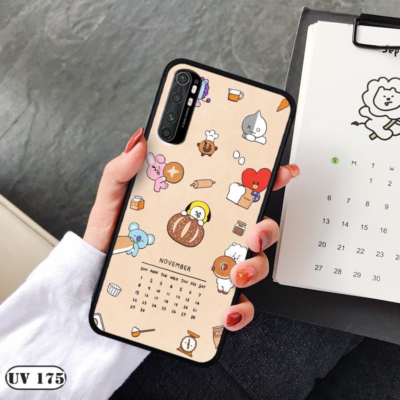 Ốp nhám viền dẻo cho điện thoại Xiaomi MI Note 10 Lite