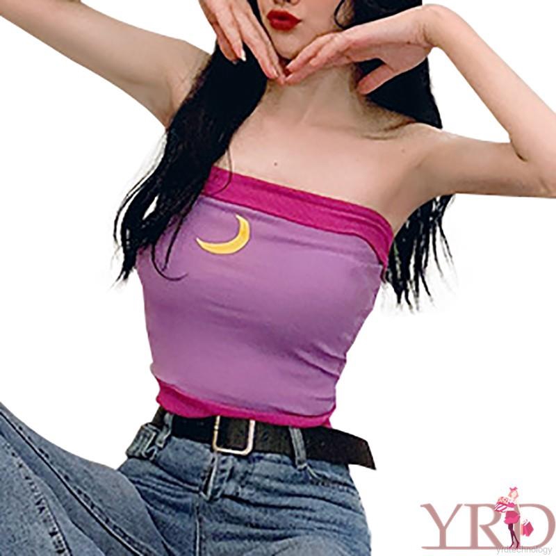 Áo ống hoạ tiết thêu thiết kế trễ vai quyến rũ | BigBuy360 - bigbuy360.vn