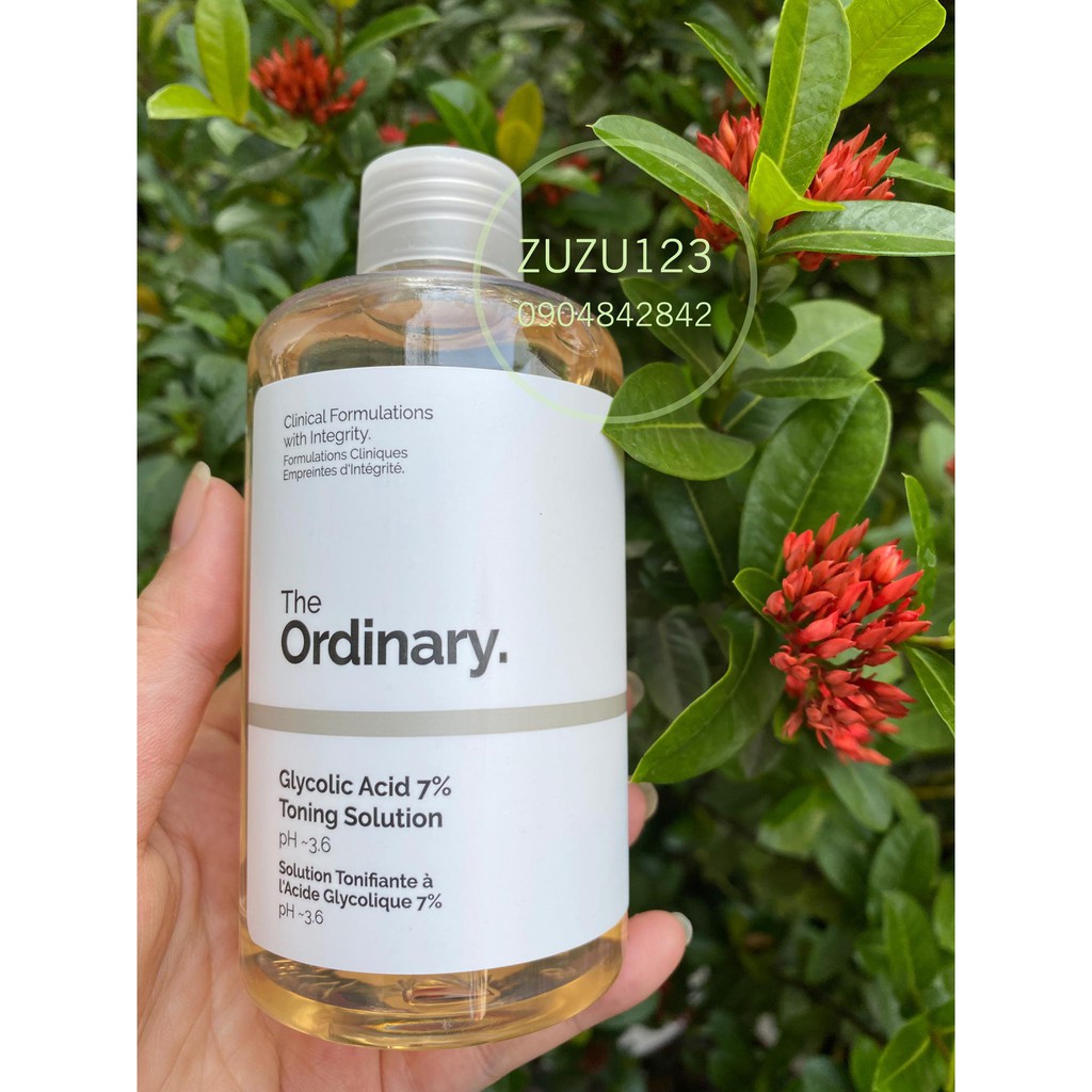 Nước hoa hồng The Ordinary Glycolic Acid 7% Toner tẩy da chết