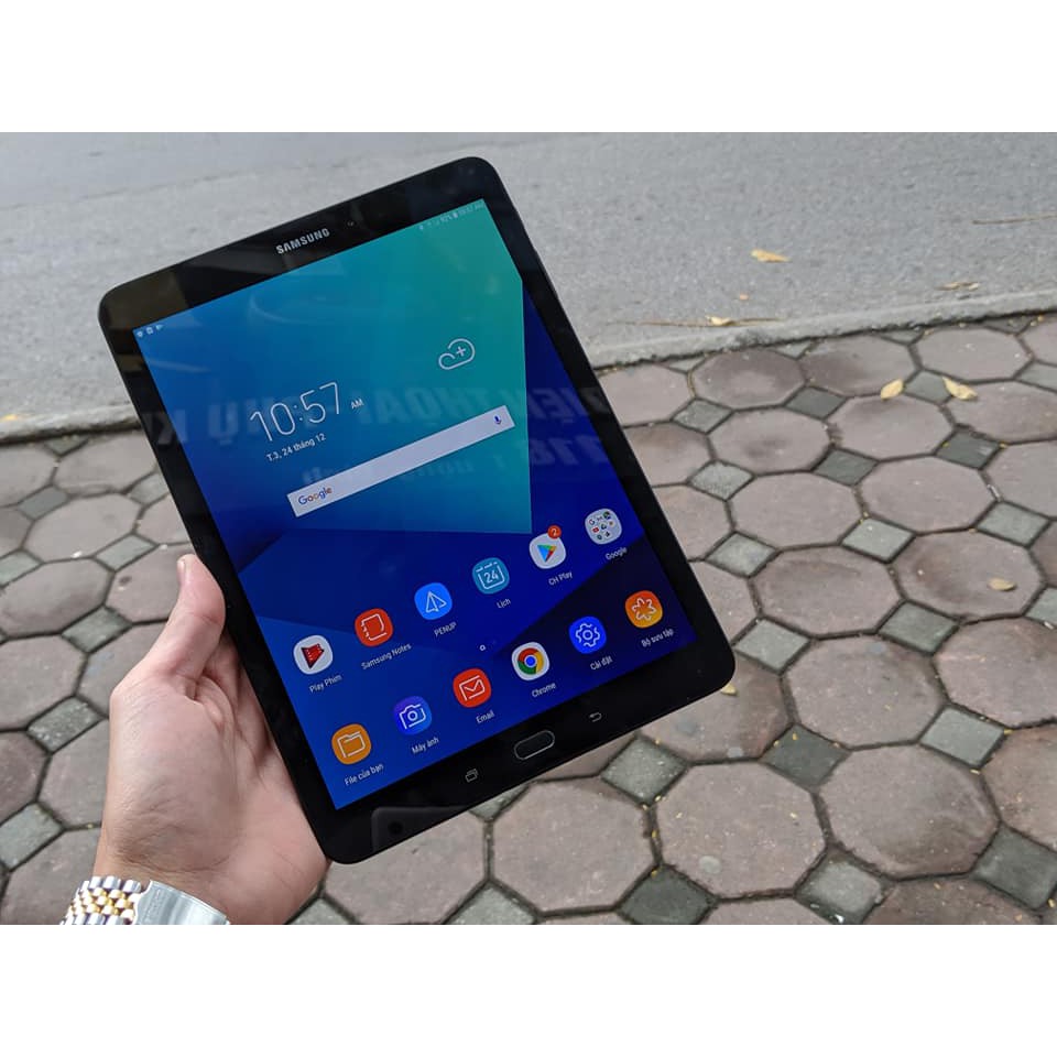 Máy tính bảng Samsung Galaxy Tab S3 | Màn 2k Ram 4gb Pin 6000mA khỏe Hỗ trợ sạc nhanh | Bảo hành 12 tháng tại Playmobile