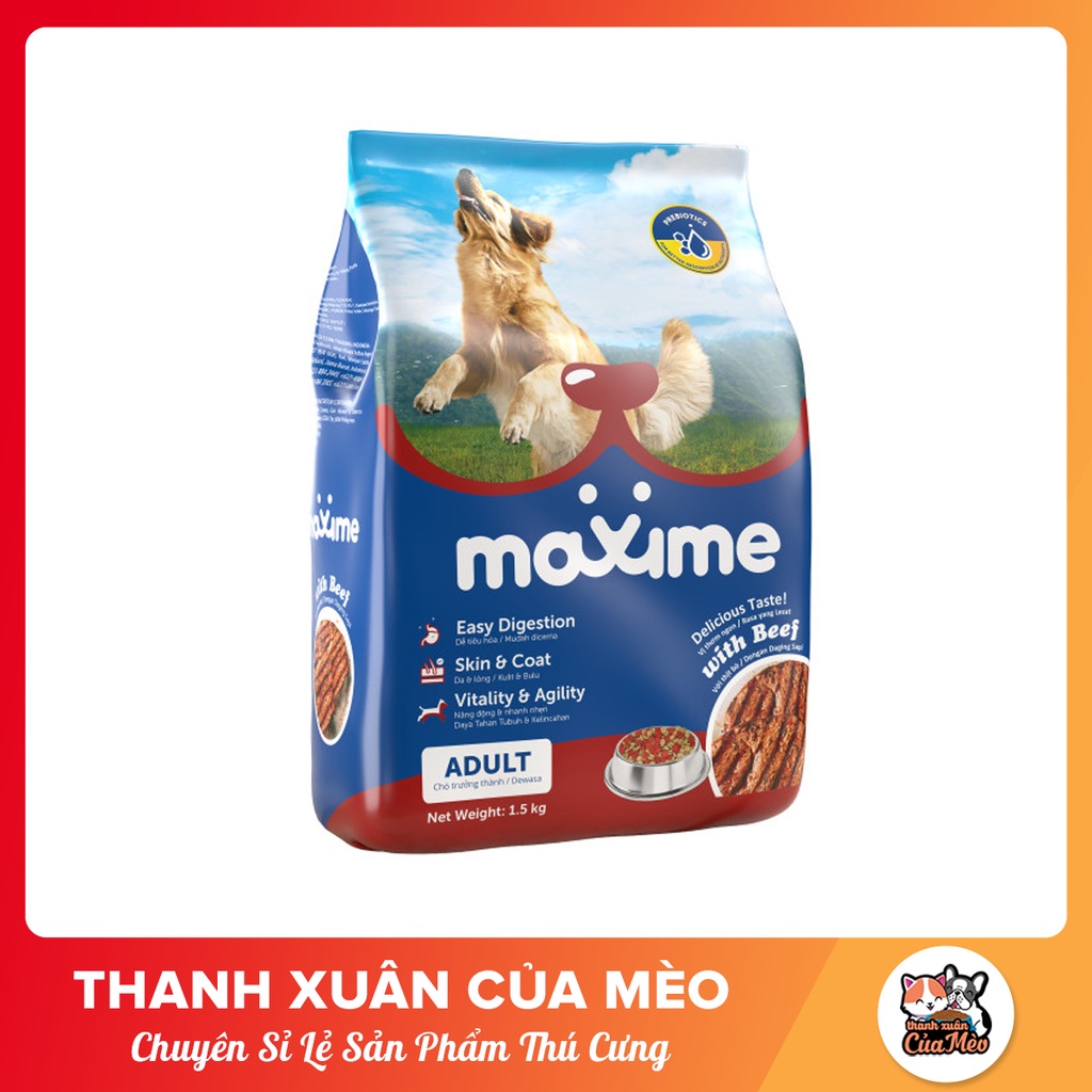 THỨC ĂN CHO CHÓ MAXIME - MỌI LỨA TUỔI 400G