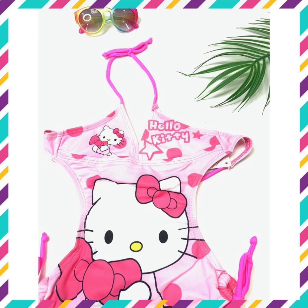 FREESHIP_ Hàng QCCC_Bikini hình hello Kitty hồng dễ thương cho be gái