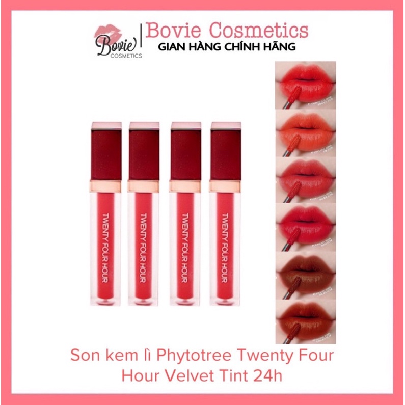 Son kem lì Phytotree Twenty Four Hour Velvet Tint 24h