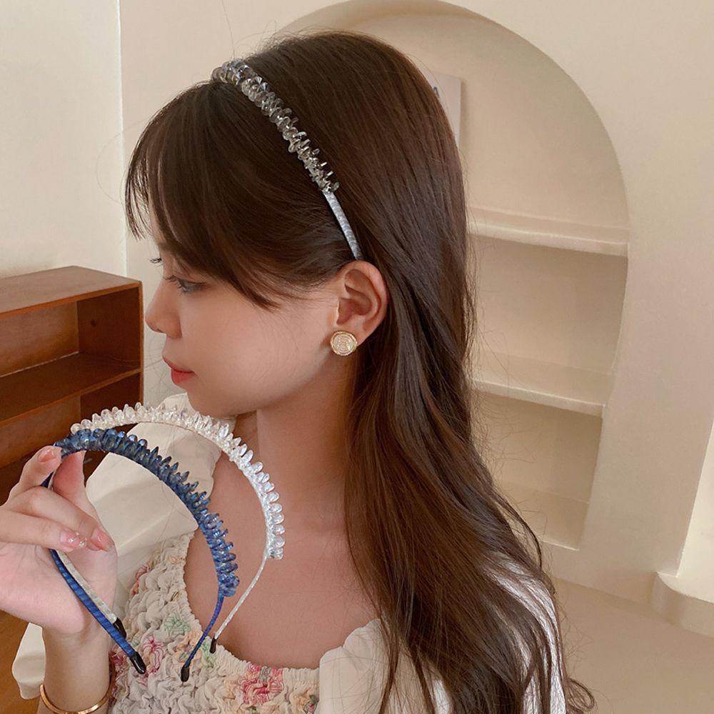 Dây Cột Tóc Bằng Hợp Kim Thiết Kế Hình Học Thanh Lịch Cho Nữ