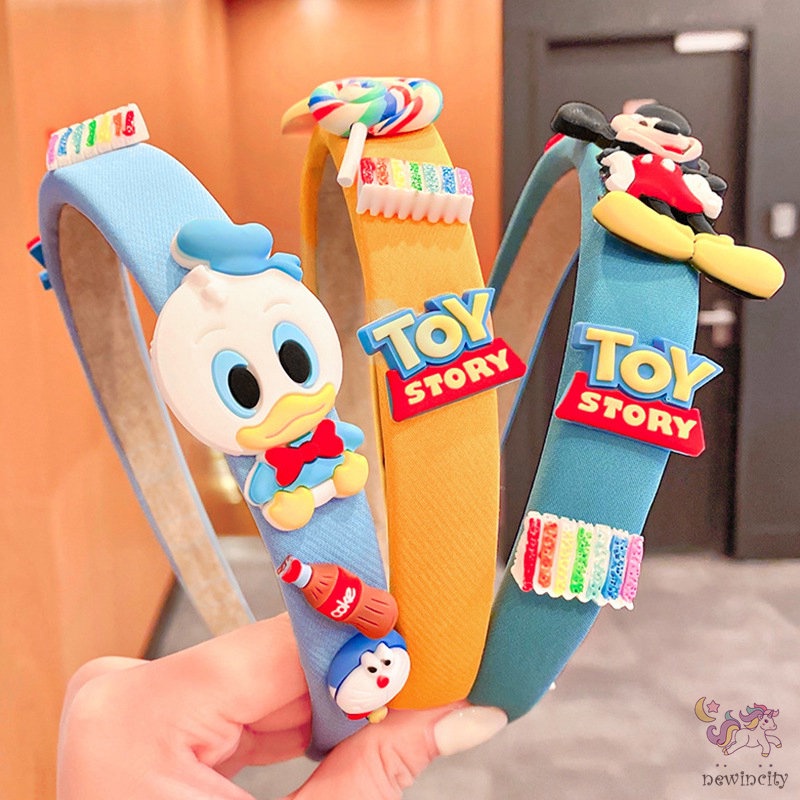 Cài tóc chống trượt thiết kế hình hoạt hình vui nhộn phong cách Hàn Quốc dành cho trẻ nhỏ