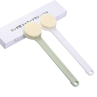 Cọ lưng kèm bông tắm xuất Nhật, loại 1 có hộp - Giao màu ngẫu nhiên