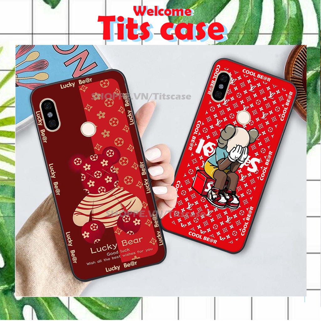 Ốp lưng Xiaomi REDMI NOTE 5 / 6 / NOTE 5 PRO / NOTE 6 PRO in hình GẤU K@WS- BE@R COOL-CỰC XINH-RẺ-BỂN -ĐẸP