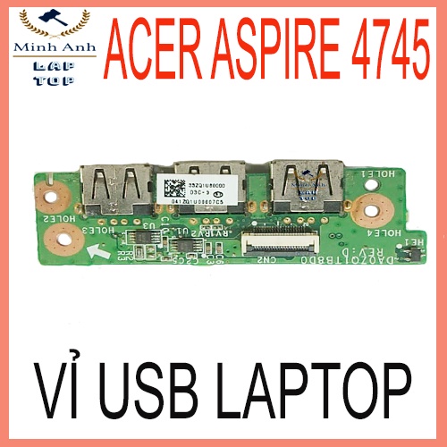 Thay vỉ usb laptop acer aspire 4745 4820 board usb